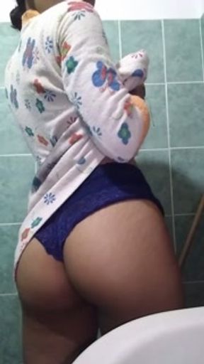 My favorite student masturbates for me