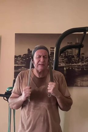 I Pumped up My Muscles and Then Pumped up My Dick