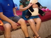 Me follo a mi amiga CHAPINA 🇬🇹 en casa de sus papás🥵