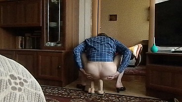 Passive Ksyusha Shalavina Anal Dildo HD 2022
