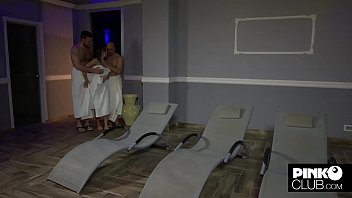 Get Two Men Fumble Malena's Ass&#x1F351; in Spa Massage