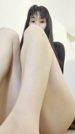 Naughty good girl goes commando in a group setting