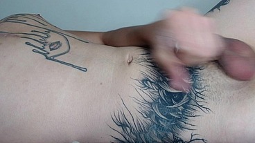 Young Latino boy masturbates and cums in droves