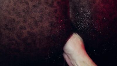 Shower and get ready with hung stud