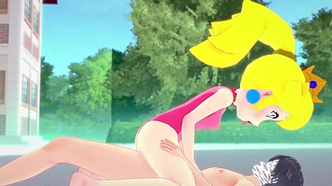 Princess Peach having sex - Super Mario Bros - Part 2 (red)