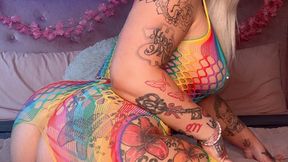 Raunchy FARTS out Goddesses Phat Ass for my Dirty boy, with countdown to cum!