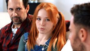 ”18 yo teen stepdaughter double penetration by a social worker & step dad”