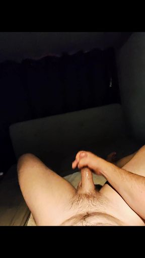 POV homemade thick bwc amateur edging close to climax with pre cum never eager to stop