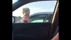 Flashing cock in Diana&rsquo_s sock