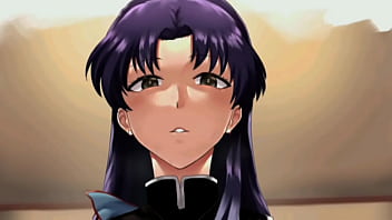 Misato cuida maternalmente de voc&ecirc_ - Joi Hentai (Pt-Br)