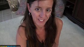 EuropeMature Dirty Mature Rose Solo handjob