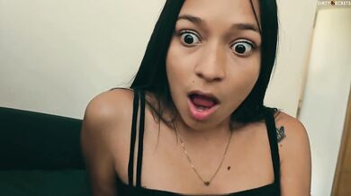 18YO Latina Sis In Law Gushing Creampie Dress Fuck While BF Away