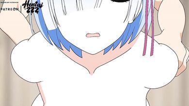 Emilia and Felix raw lust in Re Zero hentai