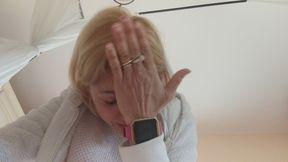 ouch! this suppository hurt!