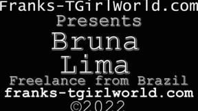 FRANK'S TGIRL WORLD: Bruna Lima's Big Cock!