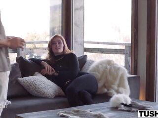 TUSHY Breathtaking redhead Jia Lissa in her 1St Anal Scene