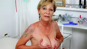 Waiting For The Doctor - Mature Blonde Masturbation