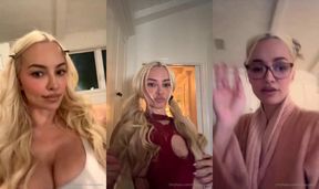 lindsey pelas whipped cream tease porn video