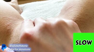 CUM CHALLENGE FEMALE POV MASTURBATION