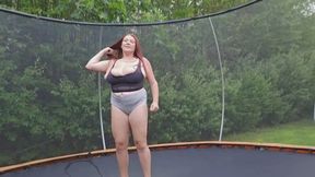 Jumping On The Trampoline With Stepmom Leads To Sex Mistake