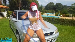 Sexy Car Wash with Debora Fantine