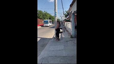 Curvy Latina milf gets big dick in her ass