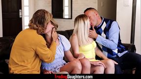 If You Have To Plant Your Seed, Swap Us And Impregnate Us (Step Daughters)