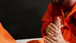UNBELIEVABLE FOOT PLAY! Marco Lorenzo LICKS Amone Banes TOES INTO SUBMISSION!