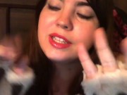 Asmr tickling you with fur gloves rolwplay
