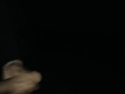 Night jerking while walking on a bicycle path