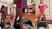 Amanda trains her hole on an XXL toy!