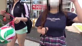 Shonan's Hottest Girls Get Double Doused at Big Tit Beach Volleyball Event - Part 1 of