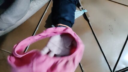 26jan23 PINK shivani shivaniurmila ki pink panty mein cum