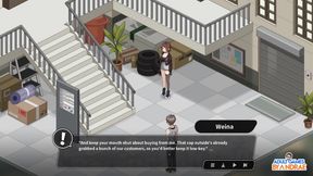 Sex, Secrets &amp; Used Tech Gameplay Part 2 - Miu's Foot Massage Masturbation Reward