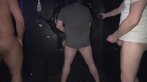 Naughty&#x1F608; cougar gets serviced repeatedly at the XXX cinema