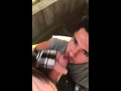 Cute cock sucker and cum eater