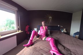 Pink Girl Lets You Jerk off