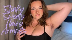 Stinky Sweaty Hairy Armpit Worship - Goddess Sweat Smelly Verbal Humiliation