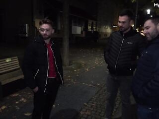 Golden-haired mother I'd like to fuck finds three lustful boys on street for home gang bang - MyDirtyHobby German Amateurs