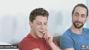 Roommate Orgy: Colby Keller, Jacob Peterson, Paul Canon, Roman Cage and Trevor Long Do It All