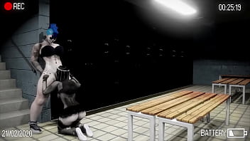 Night of the Living Futa [female X Futa] SFM