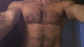 Hairy Euro Ronney Plays with His Dick