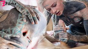 Tinder date ANAL fuck with a TATTOOED pornstar