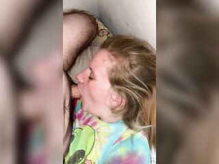 Cell phone deepthroat