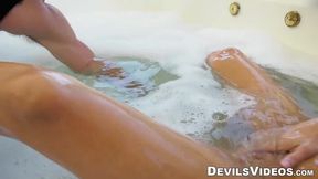 Saya Song & Filthy Rich seduce young stud into hardcore fucking with big tits and cumshot