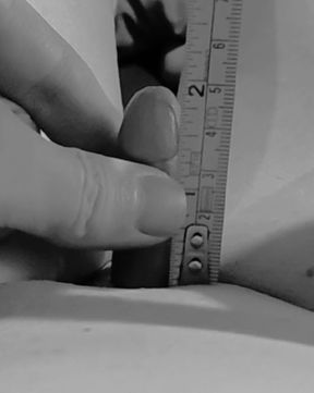 What does my hard micropenis measure?