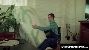 DisruptiveMovie.com - Scott Finn takes Roman Todd's alien cock deep in slim twink ass