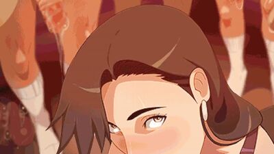 Watch Tifa, the ultimate fantasy, in a wild gangbang with animated big tits babes