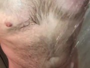 Shower Masturbation: Cumshot In Hand, Sucked it all up, Mouthful of Cum, then I swallowed it all up