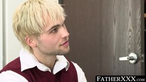 FatherXXX.com - Forbidden religious anal play turns into a raw, passionate priest-twi